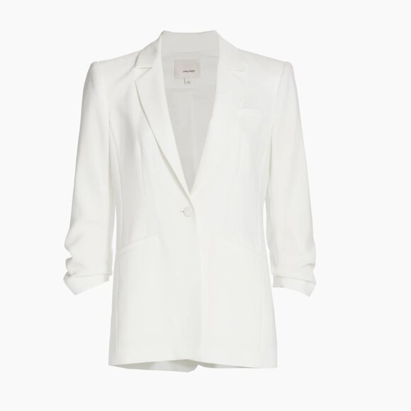 NWOT Cinq a Sept Khloe Blazer, 0, White/Ivory - Picture 2 of 7